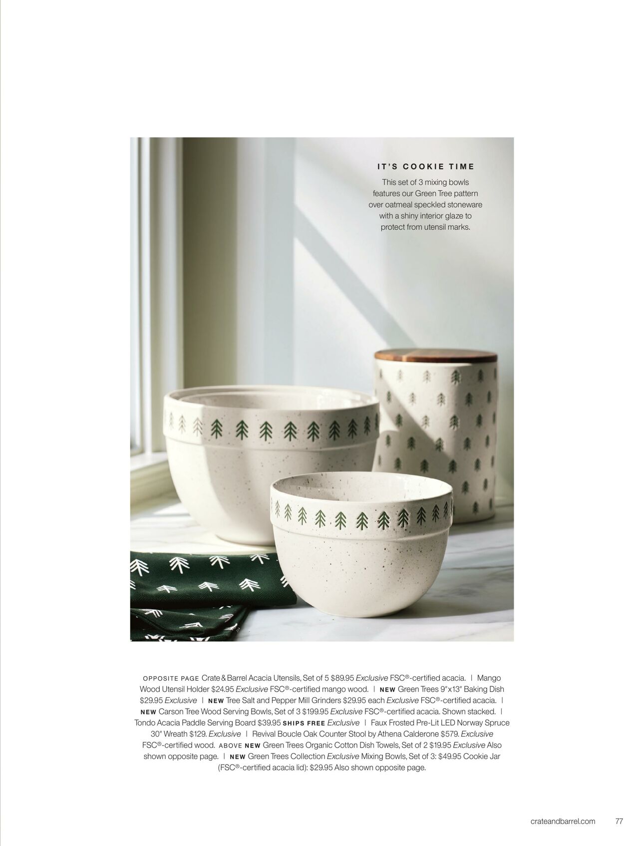 Weekly ad Crate & Barrel 11/01/2023 - 12/31/2023