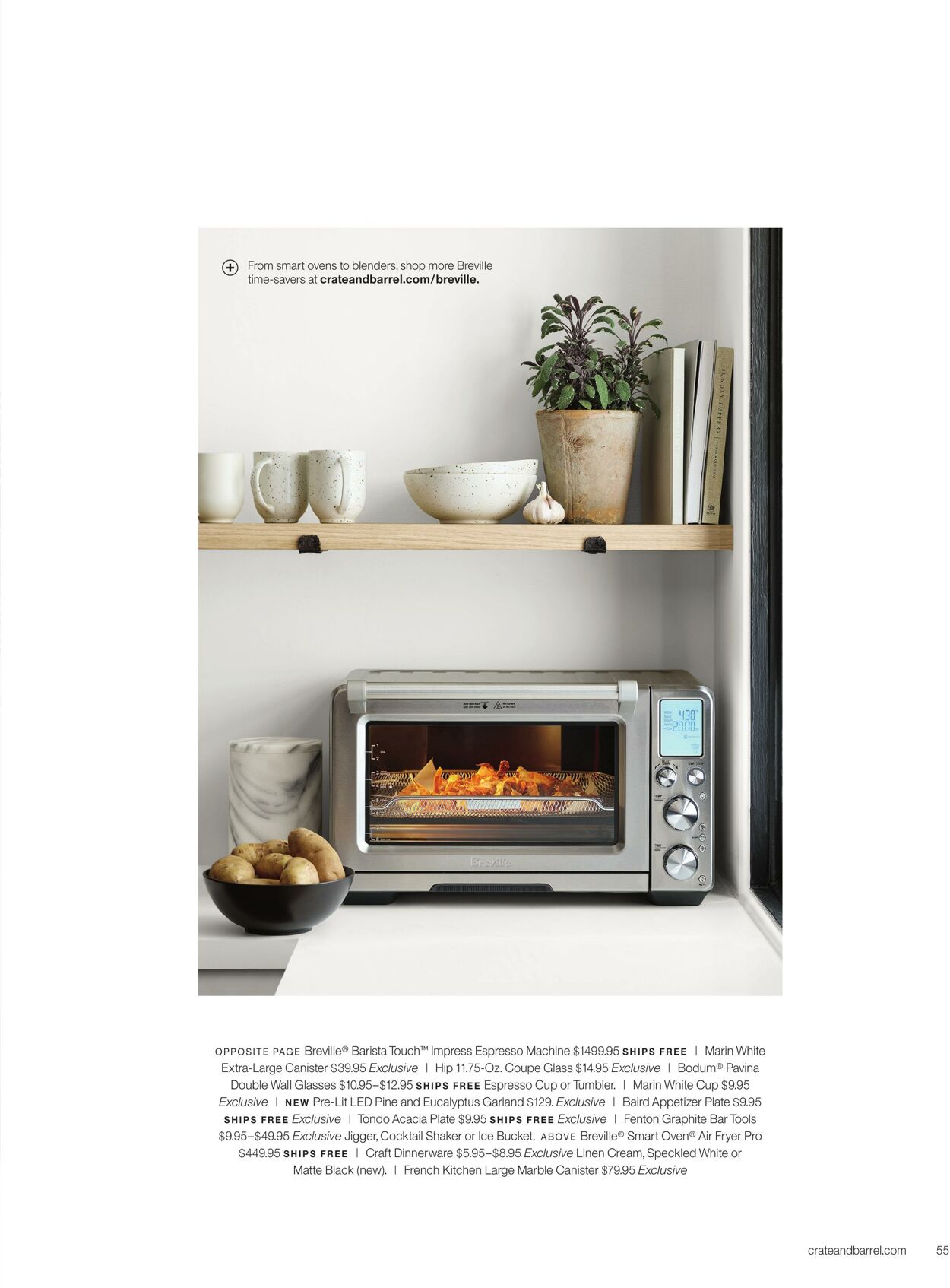 Weekly ad Crate & Barrel 11/01/2023 - 12/31/2023