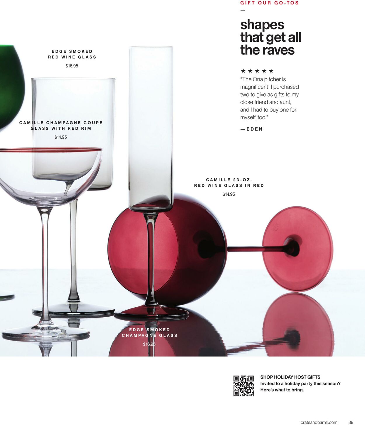 Weekly ad Crate & Barrel 11/01/2022 - 12/31/2022