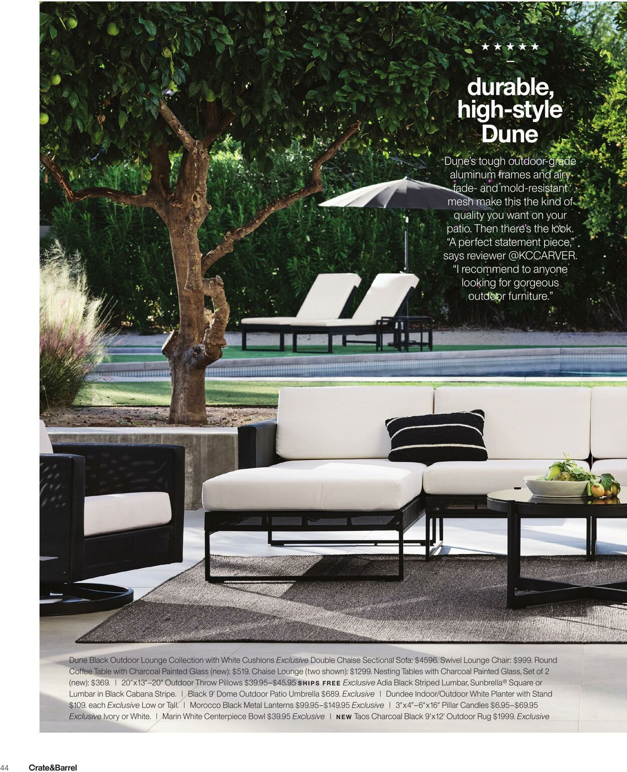 Weekly ad Crate & Barrel 05/01/2023 - 07/31/2023