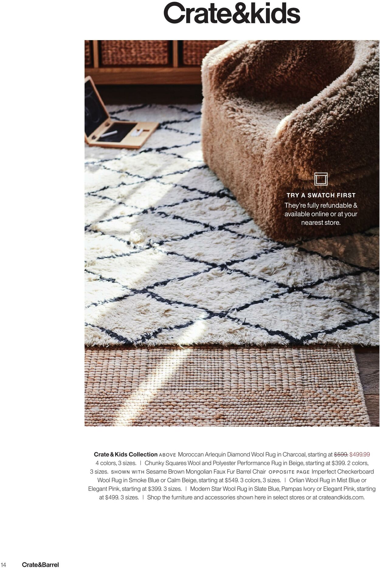 Weekly ad Crate & Barrel 11/04/2024 - 01/01/2025