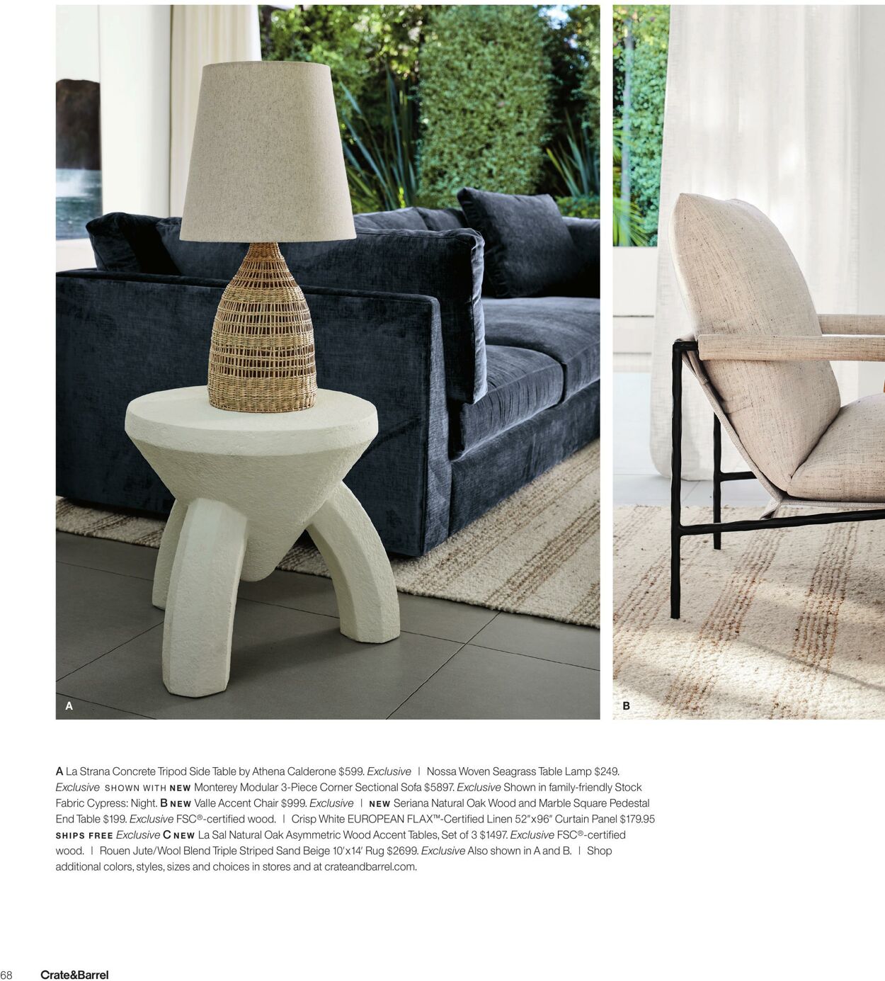 Weekly ad Crate & Barrel 04/08/2024 - 05/31/2024