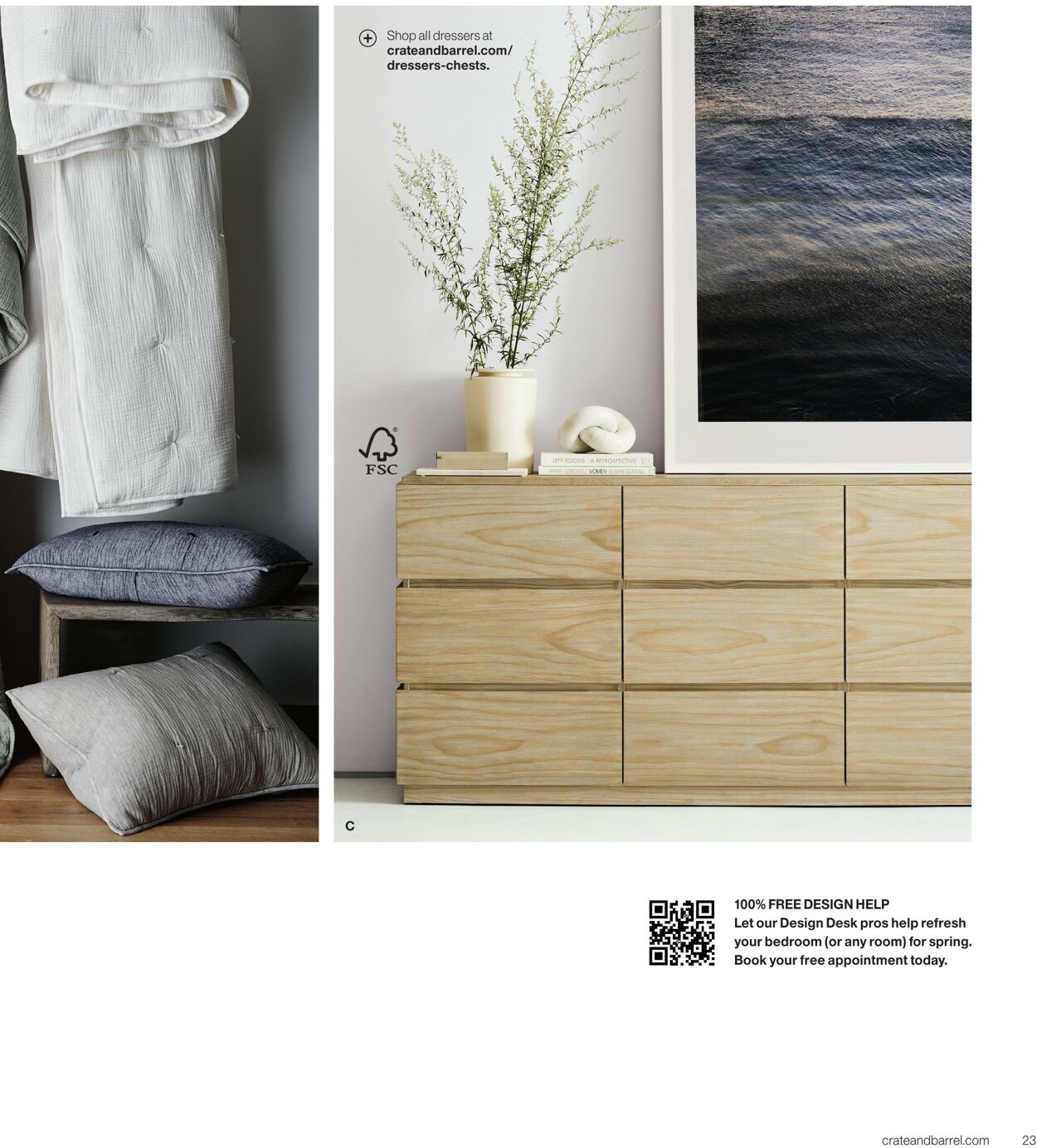 Weekly ad Crate & Barrel 04/08/2024 - 05/31/2024