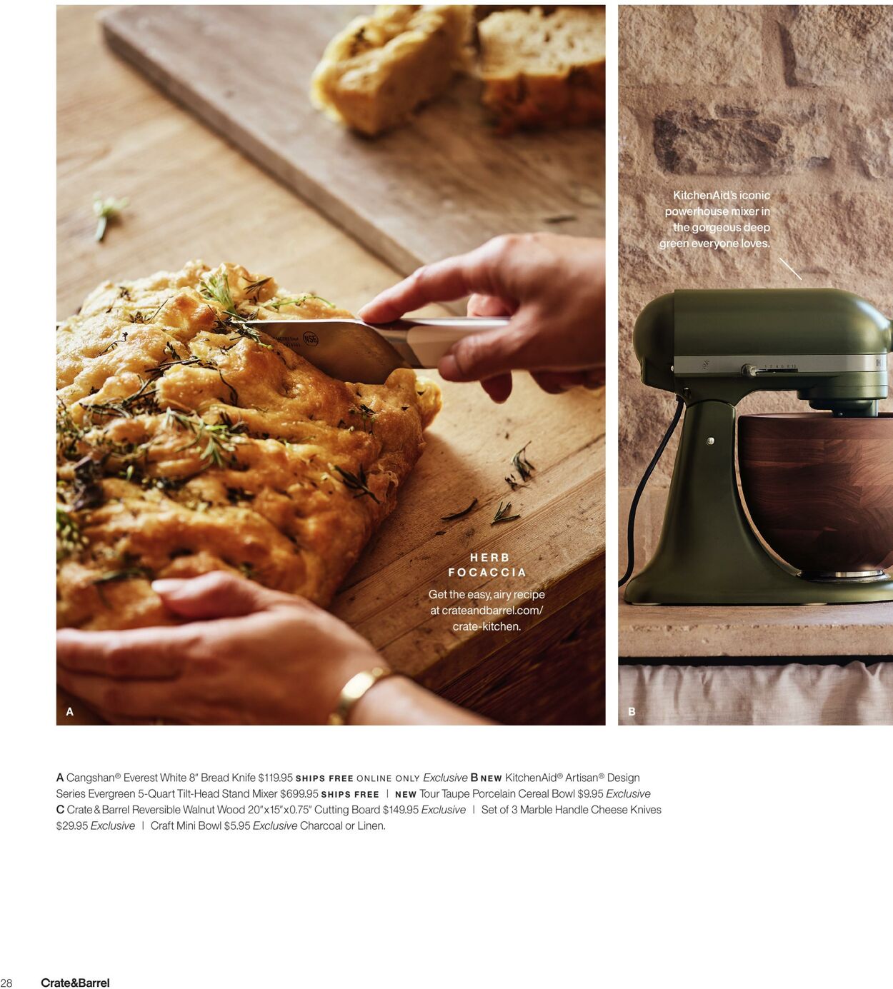 Weekly ad Crate & Barrel 04/16/2025 - 04/30/2025