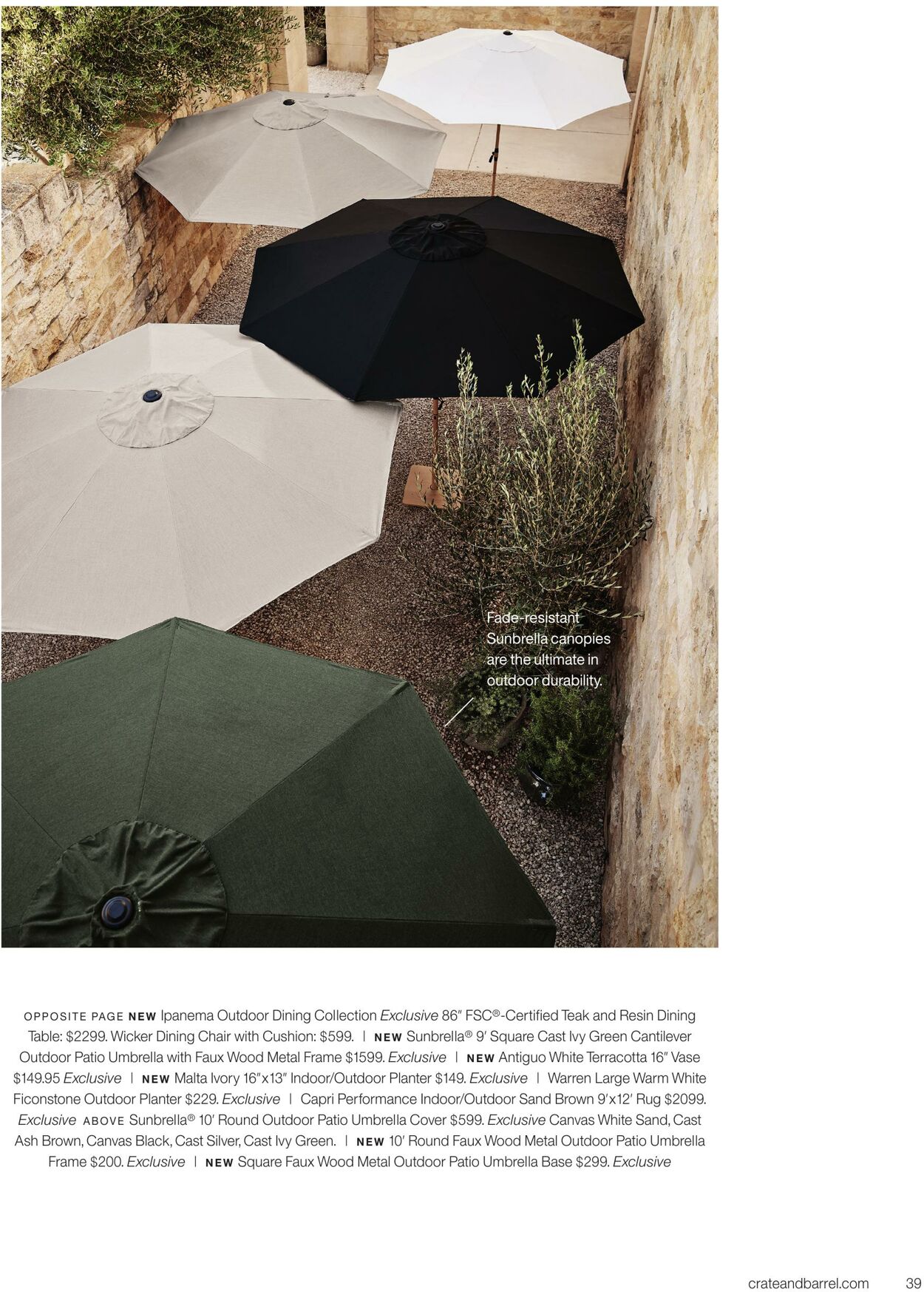 Weekly ad Crate & Barrel 04/16/2025 - 04/30/2025