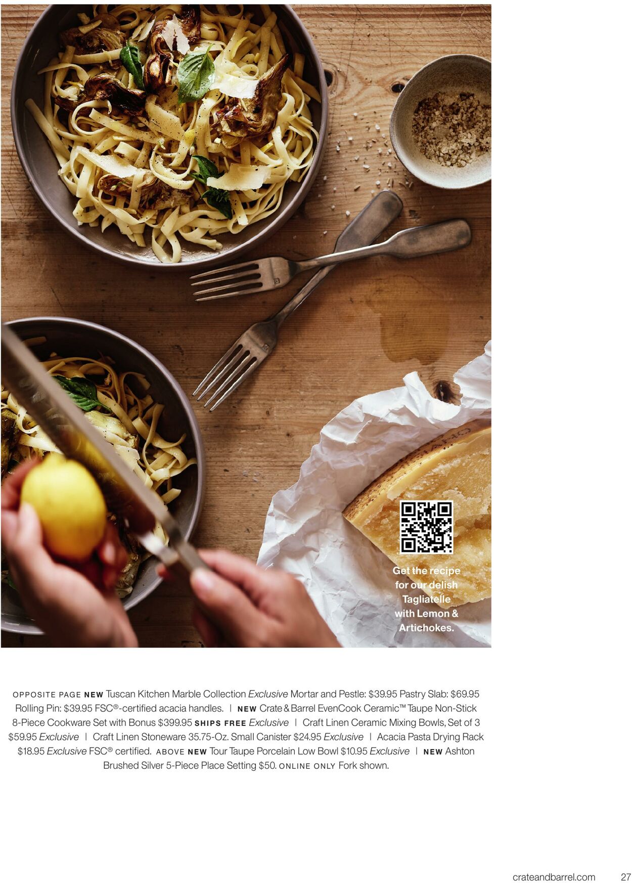 Weekly ad Crate & Barrel 04/16/2025 - 04/30/2025
