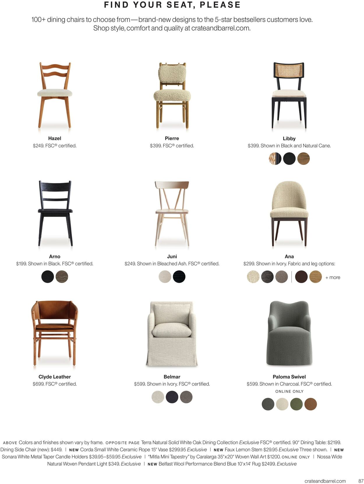 Weekly ad Crate & Barrel 04/16/2025 - 04/30/2025