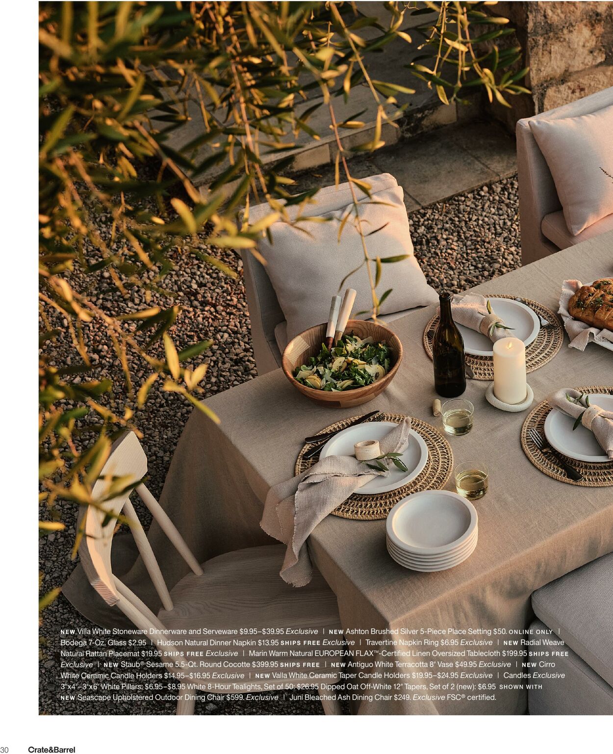 Weekly ad Crate & Barrel 04/16/2025 - 04/30/2025