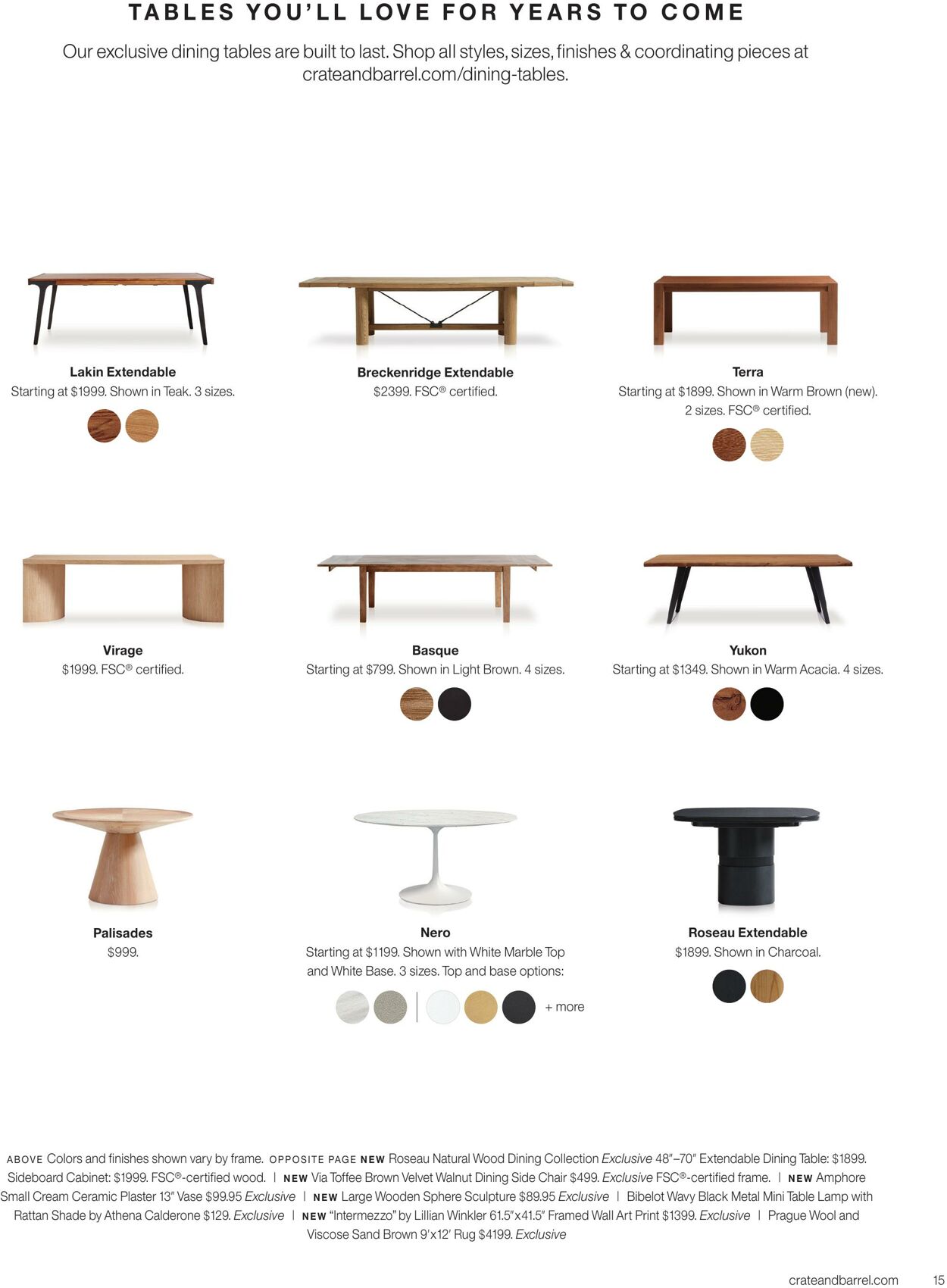 Weekly ad Crate & Barrel 04/16/2025 - 04/30/2025