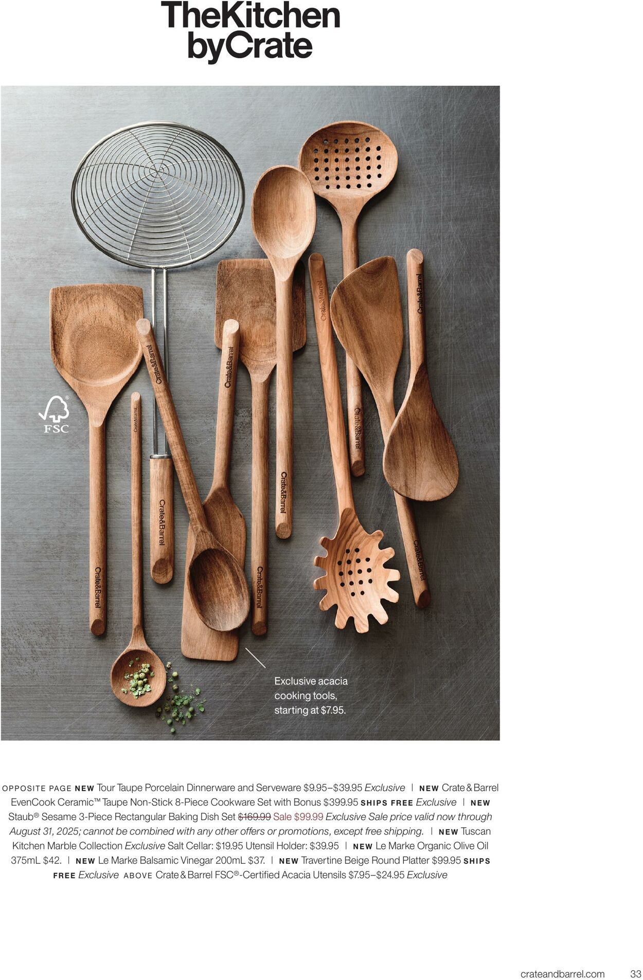 Weekly ad Crate & Barrel 04/16/2025 - 04/30/2025