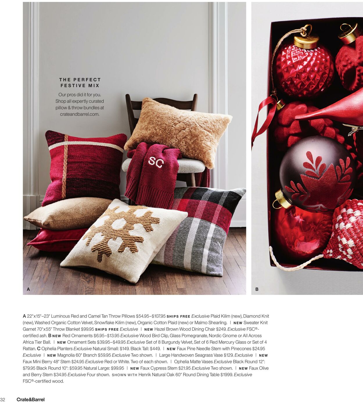 Weekly ad Crate & Barrel 11/04/2024 - 01/01/2025