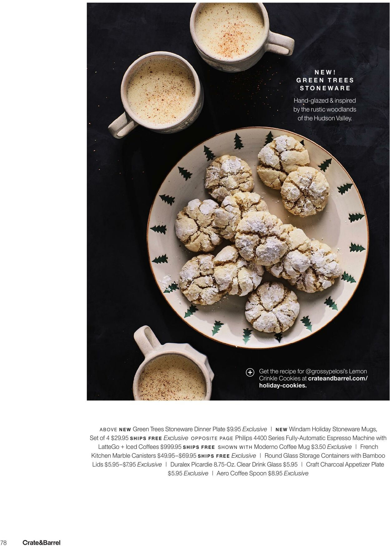 Weekly ad Crate & Barrel 11/04/2024 - 01/01/2025