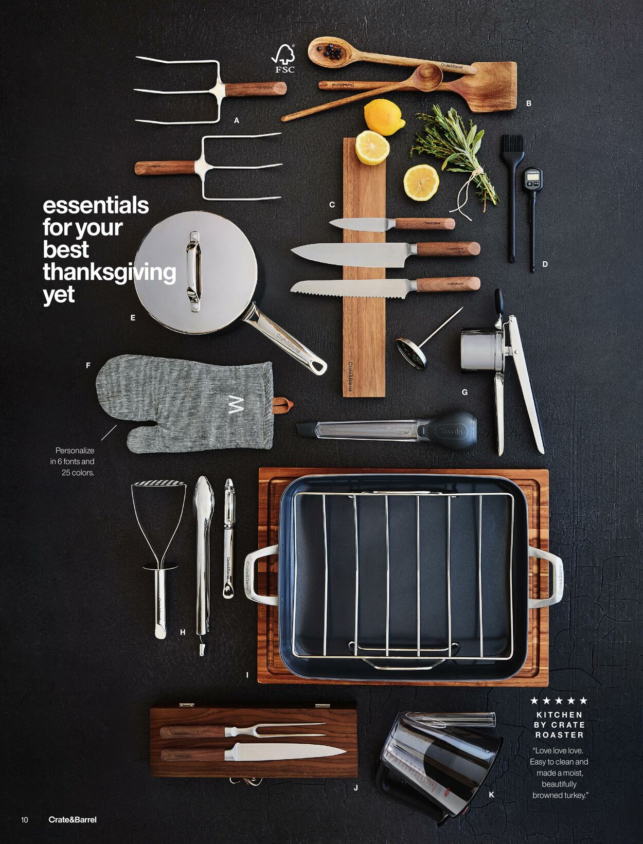 Weekly ad Crate & Barrel 11/04/2024 - 01/01/2025