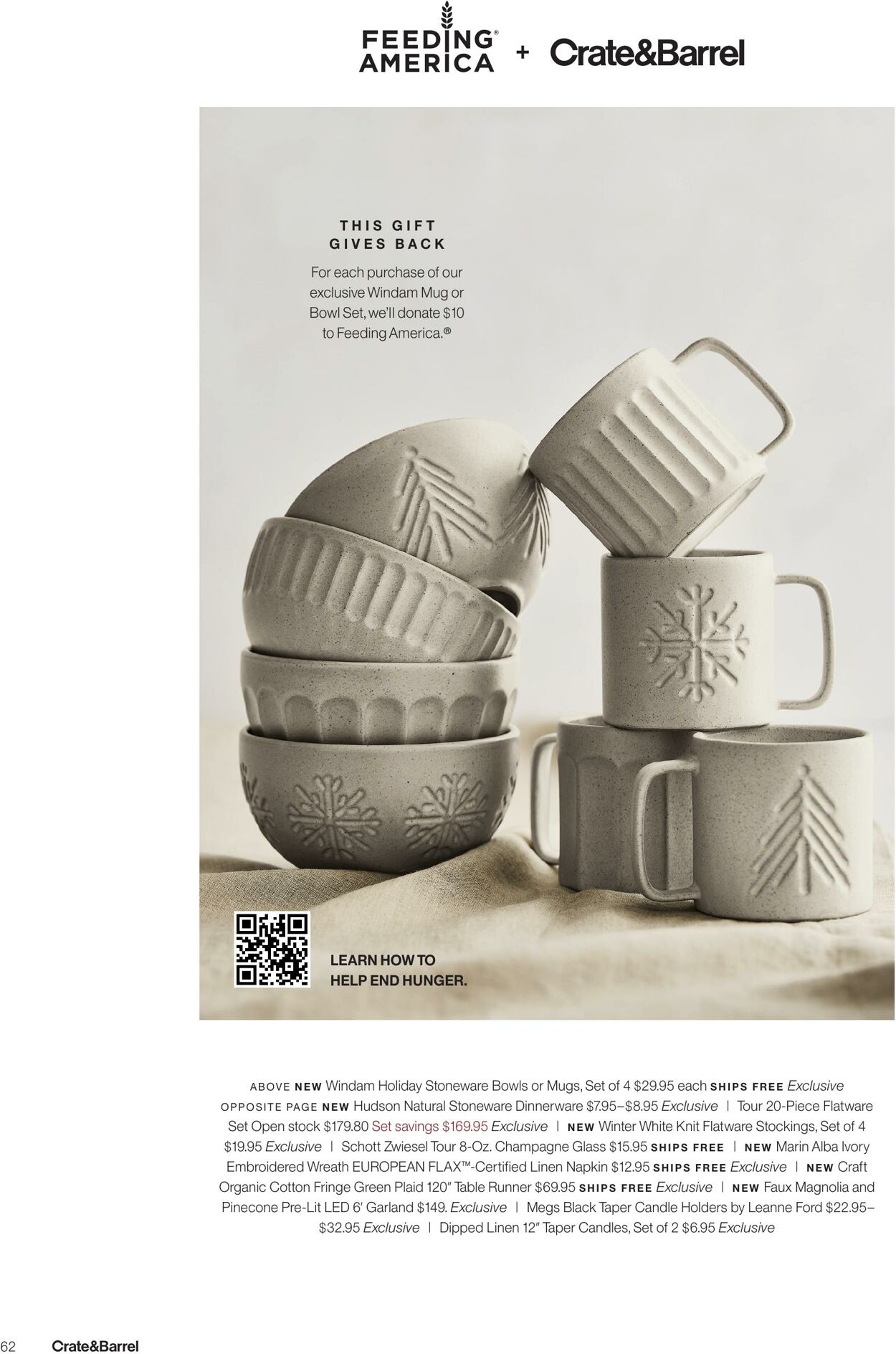 Weekly ad Crate & Barrel 11/04/2024 - 01/01/2025