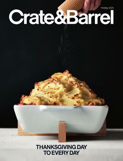 Weekly ad Crate & Barrel 11/01/2022 - 12/31/2022