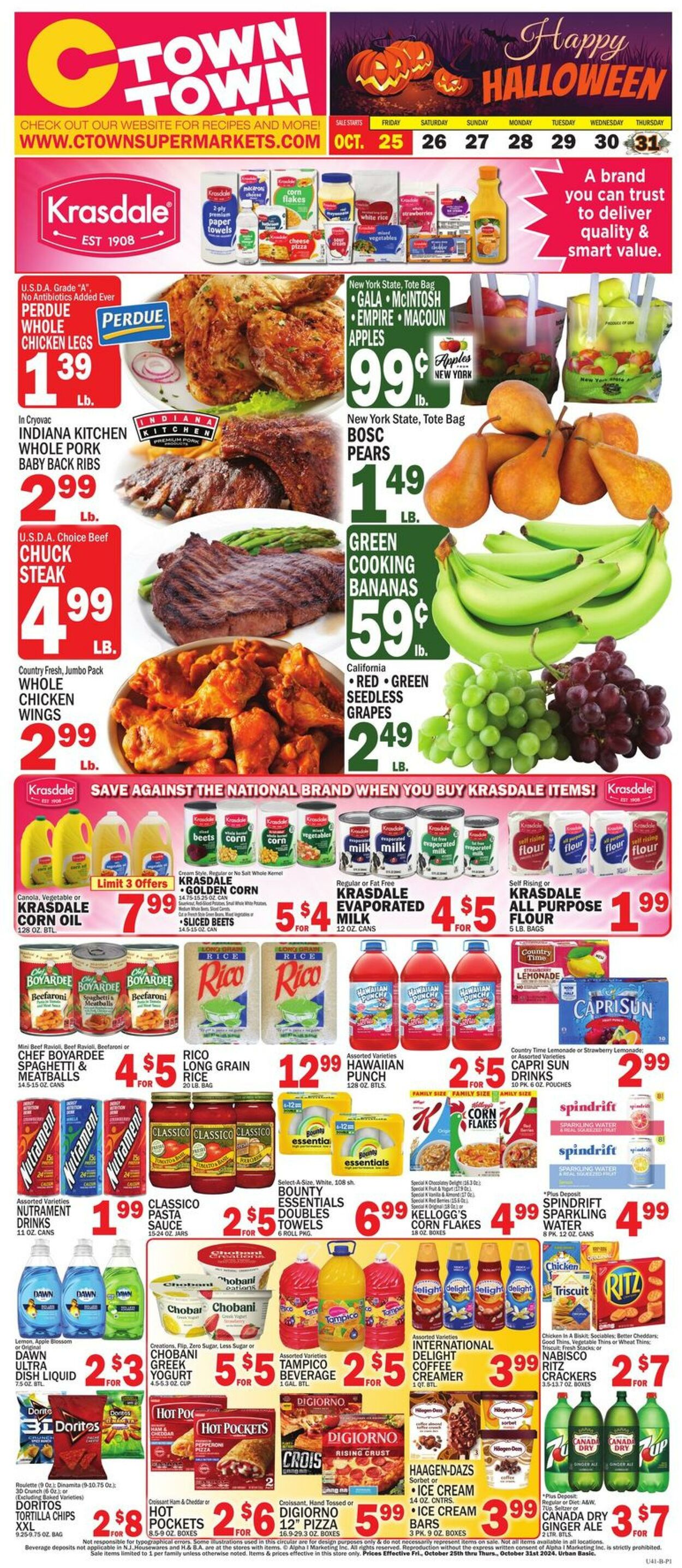 Weekly ad CTown 10/25/2024 - 10/31/2024