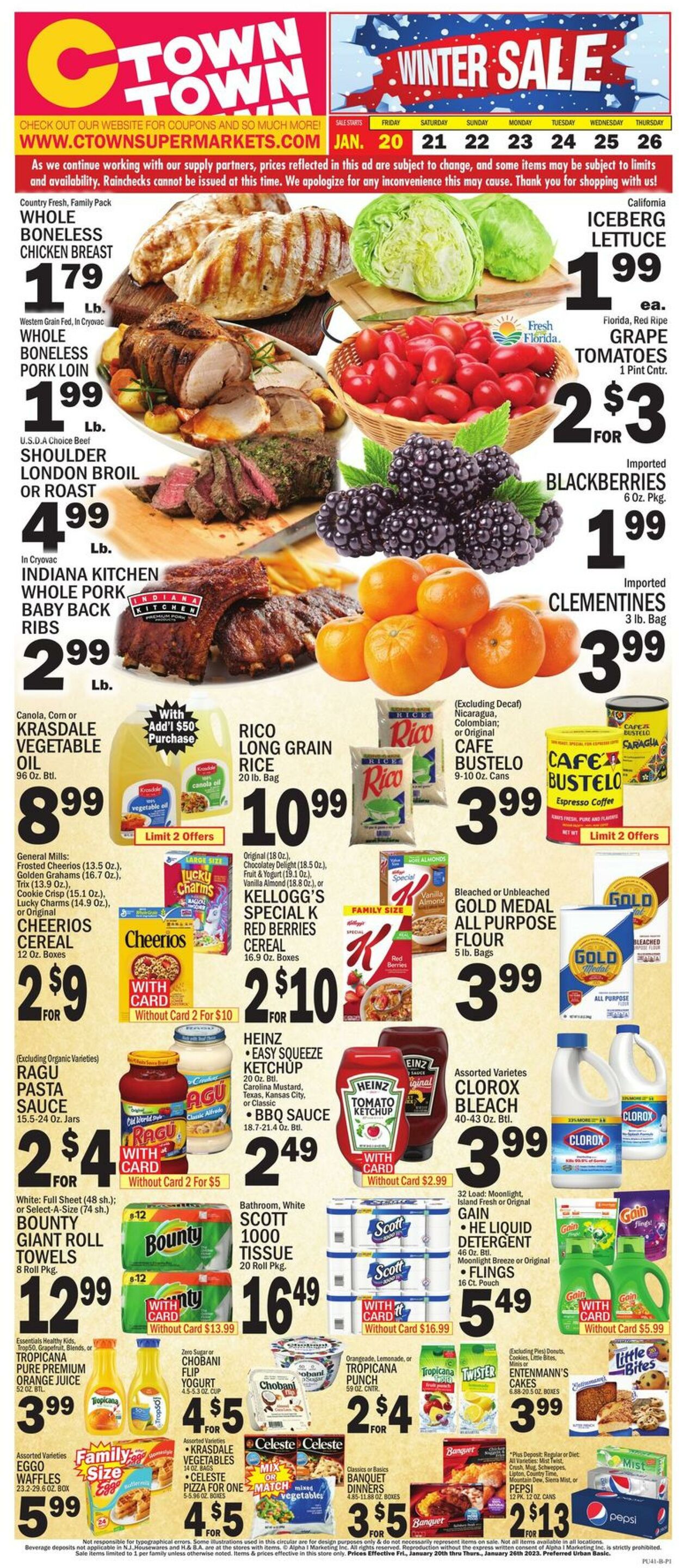 Weekly ad CTown 01/20/2023-01/26/2023