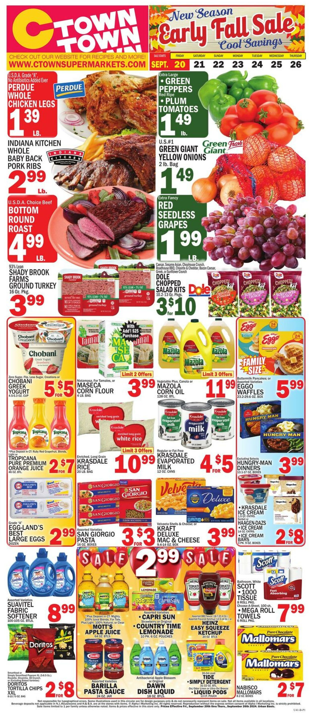 Weekly ad CTown 09/20/2024 - 09/26/2024