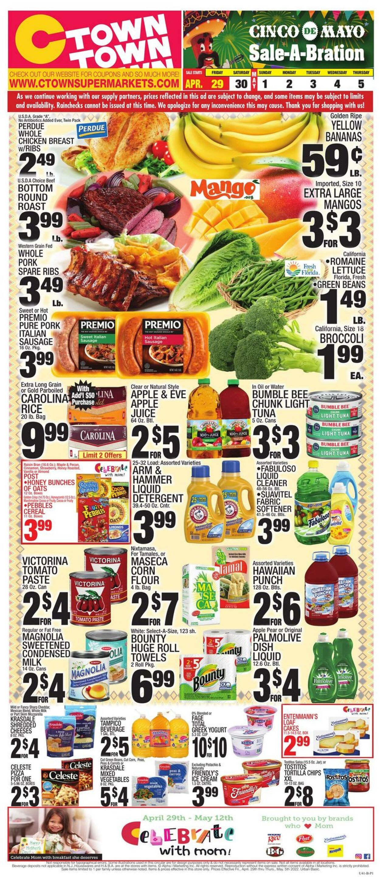 Weekly ad CTown 04/29/2022 - 05/05/2022