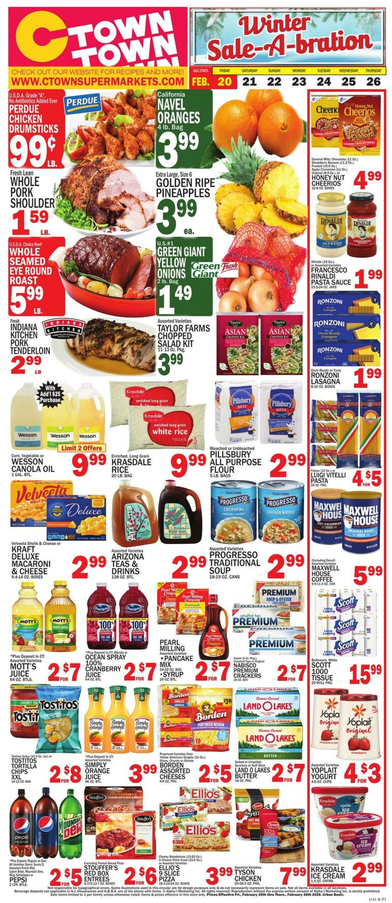 Weekly ad CTown 02/20/2026 - 02/26/2026