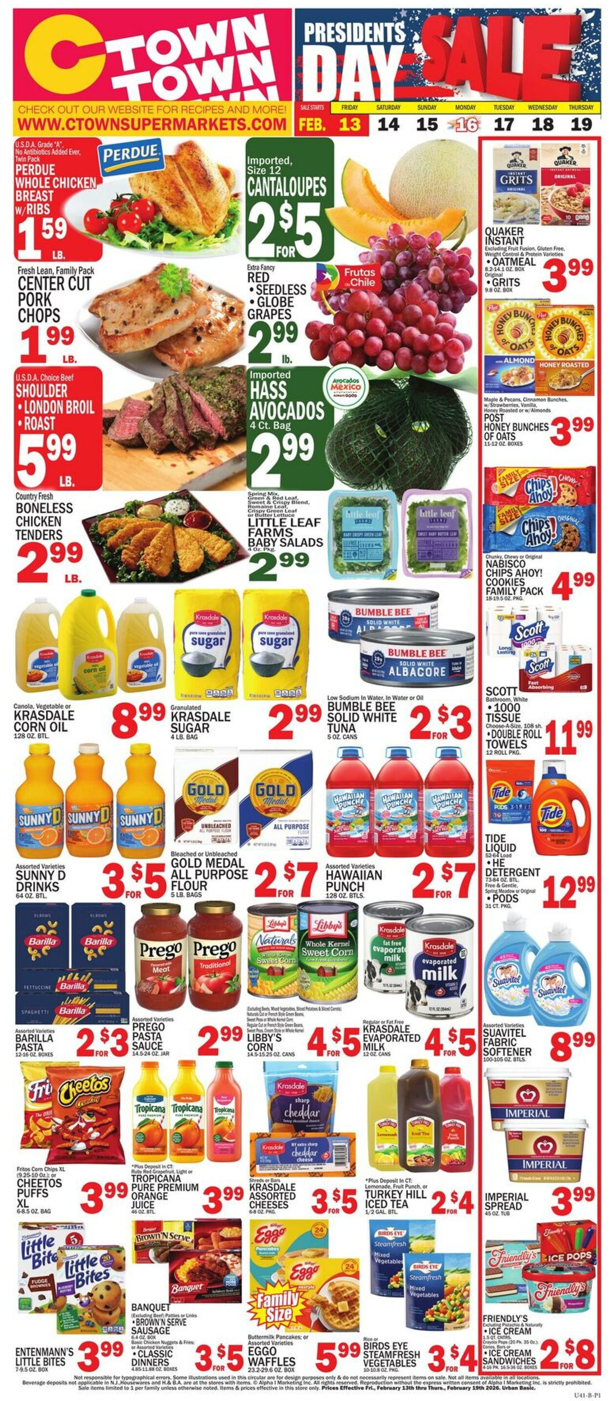Weekly ad CTown 02/13/2026 - 02/19/2026