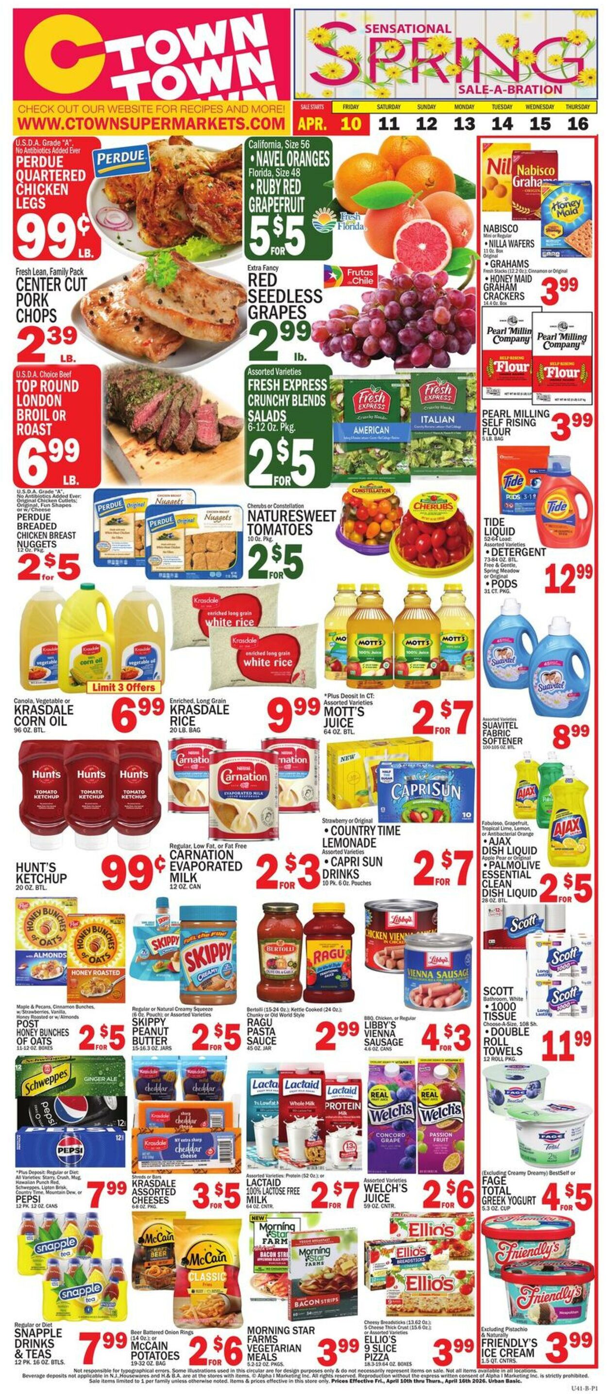 Weekly ad CTown 04/10/2026 - 04/16/2026