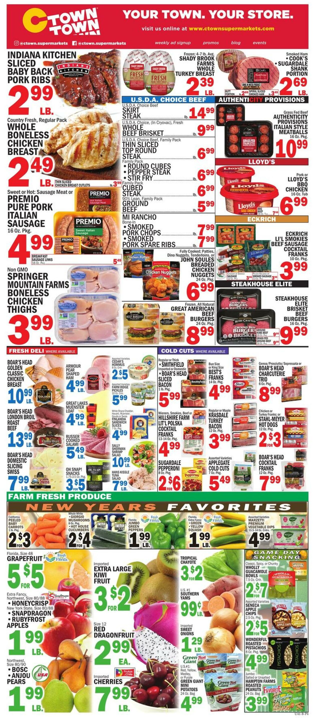 Weekly ad CTown 12/29/2023 - 01/04/2024