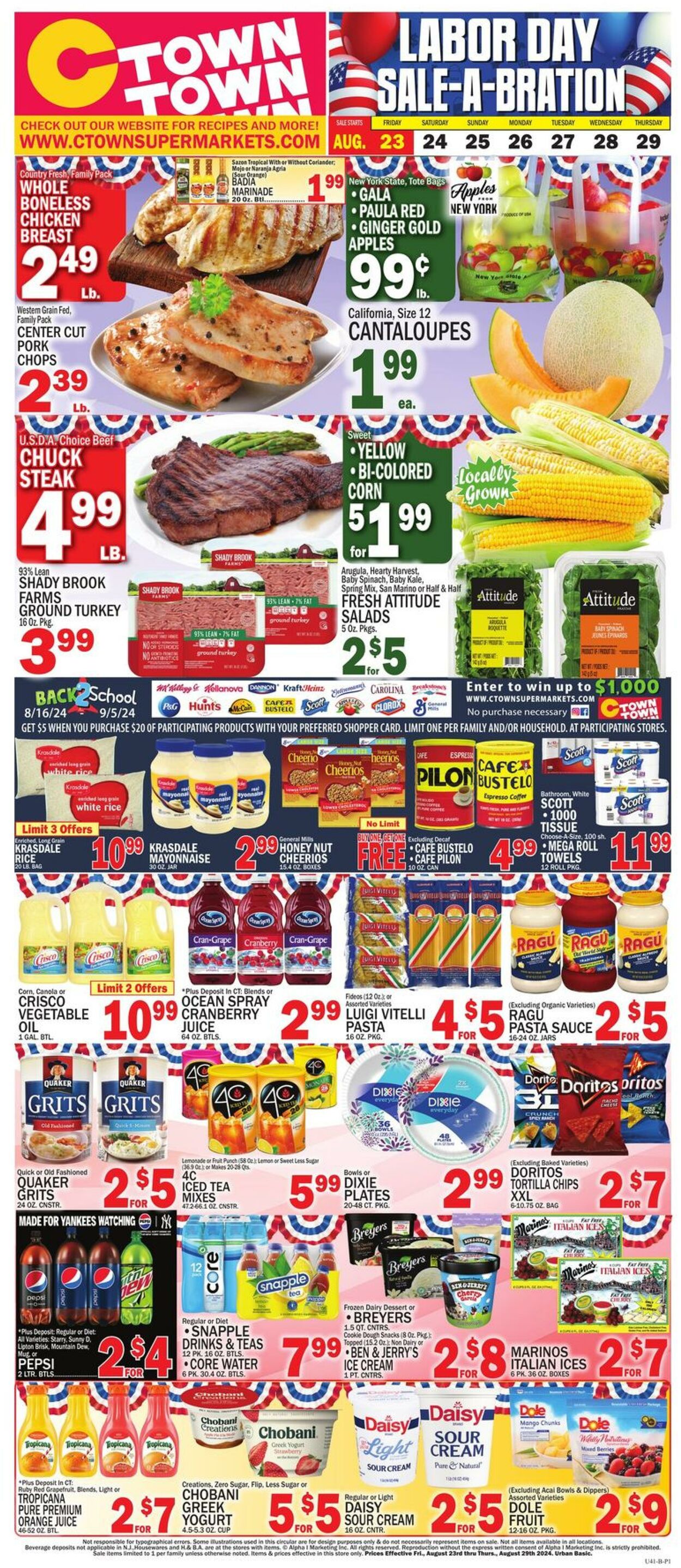 Weekly ad CTown 08/23/2024 - 08/29/2024