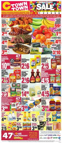 Weekly ad CTown 09/30/2022-10/06/2022