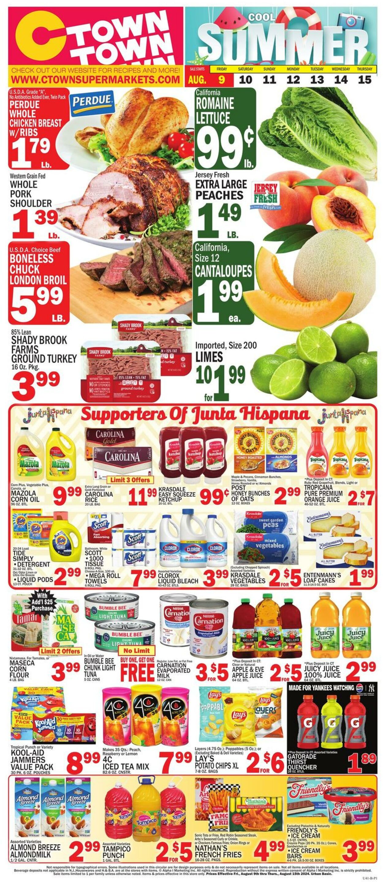 Weekly ad CTown 08/09/2024 - 08/15/2024