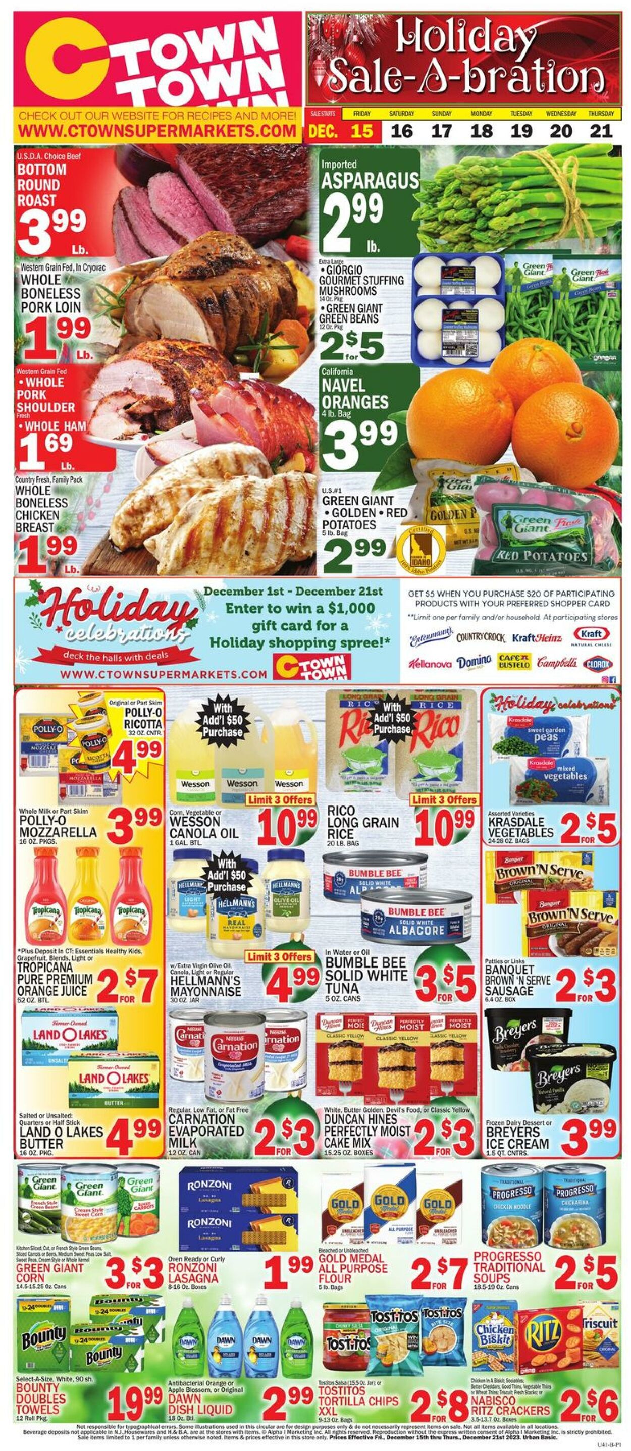 Weekly ad CTown 12/15/2023 - 12/21/2023