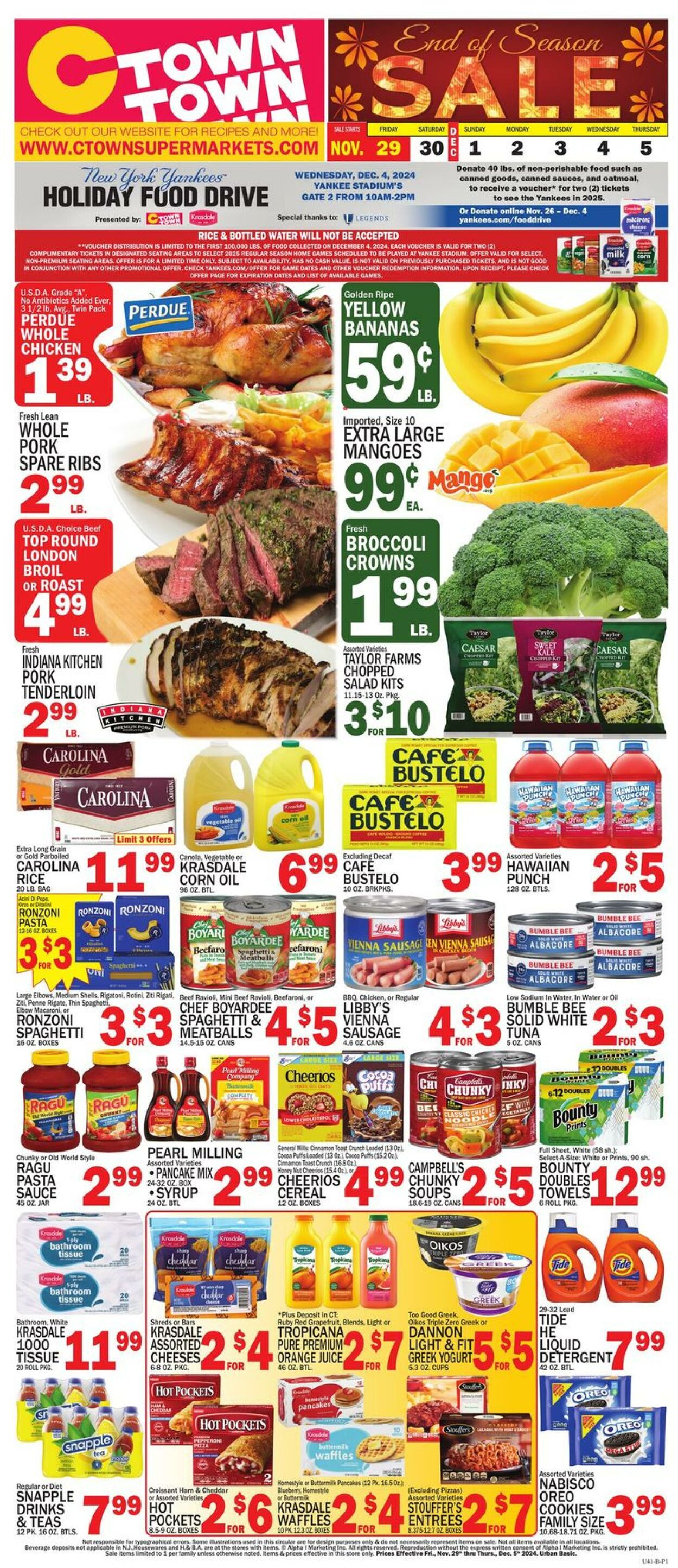 Weekly ad CTown 11/29/2024 - 12/05/2024