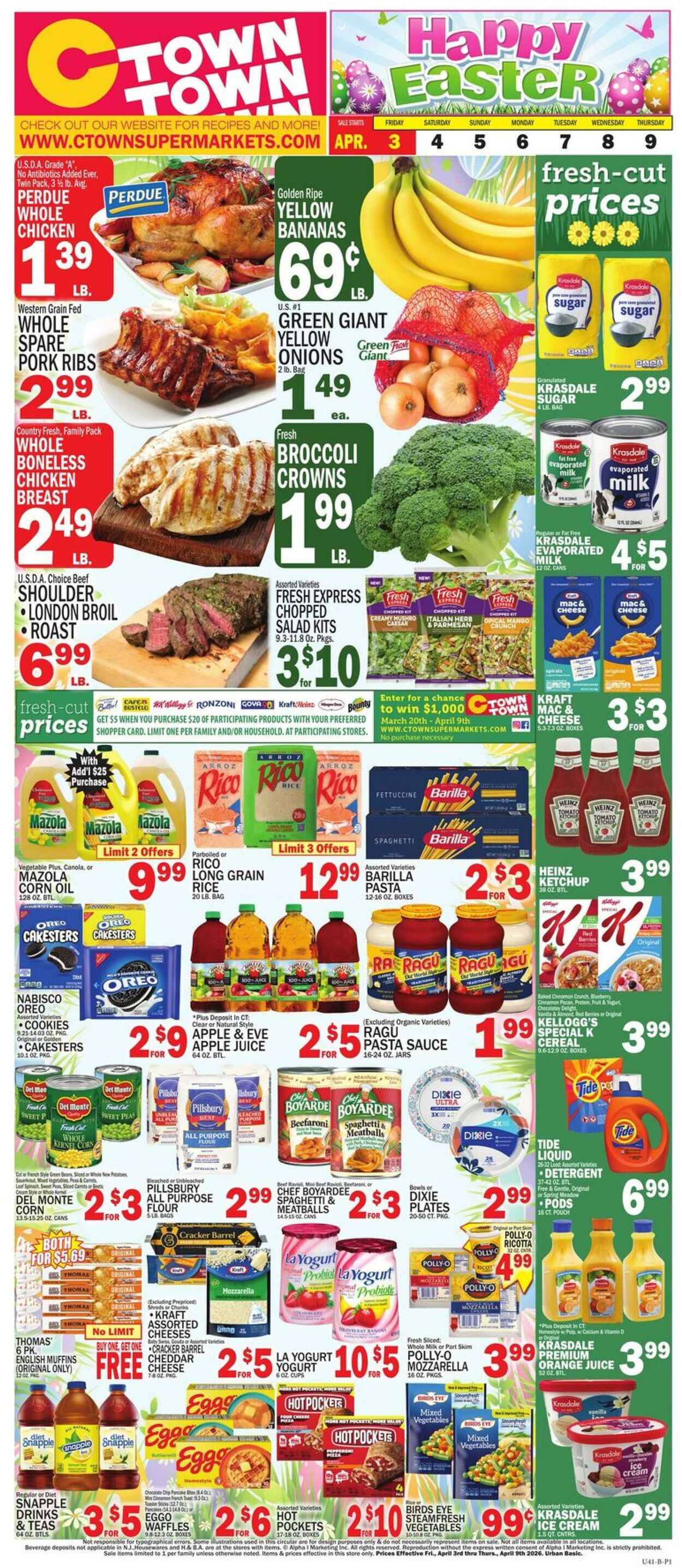 Weekly ad CTown 04/03/2026 - 04/09/2026