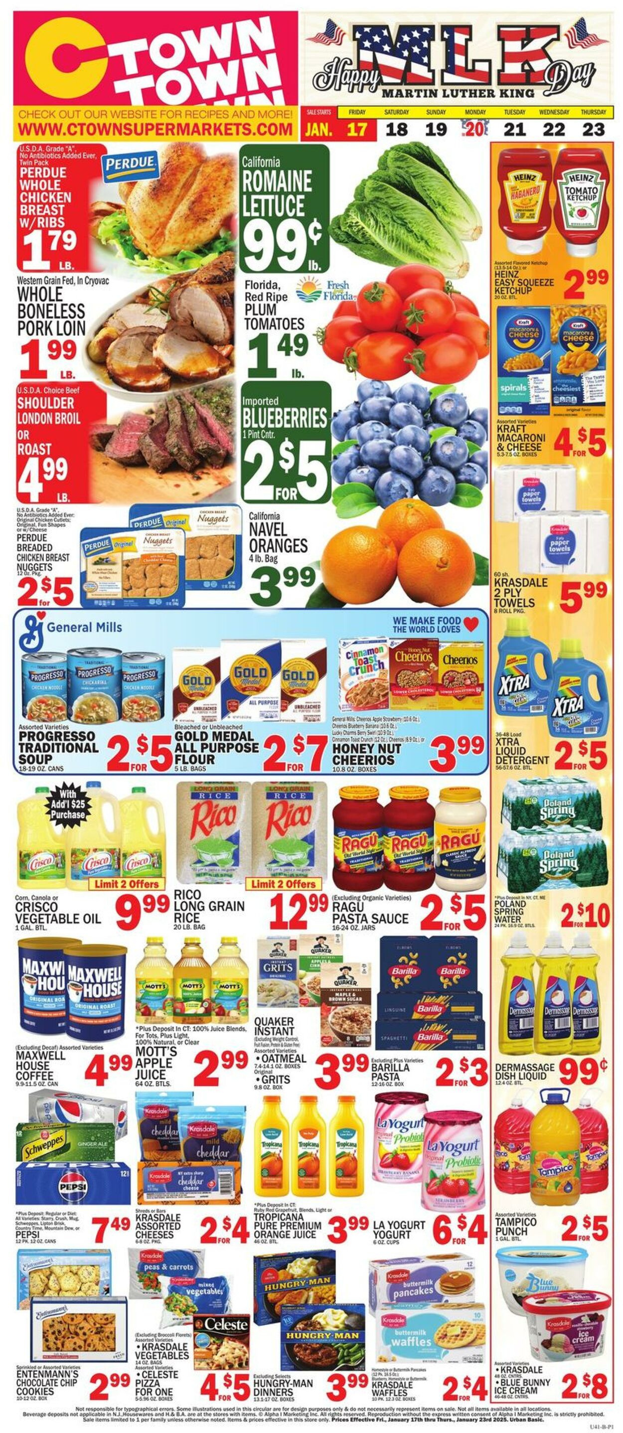 Weekly ad CTown 01/17/2025 - 01/23/2025