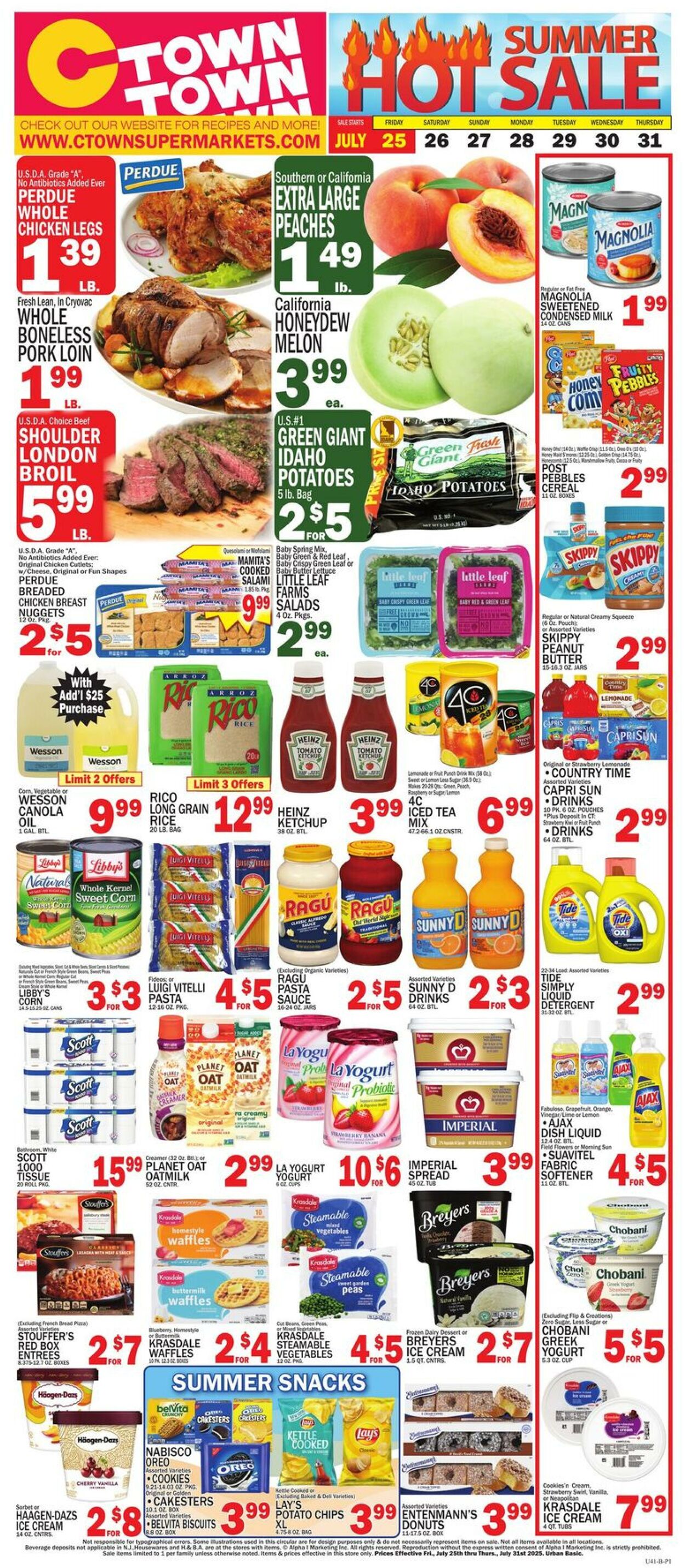 Weekly ad CTown 07/25/2025 - 07/31/2025