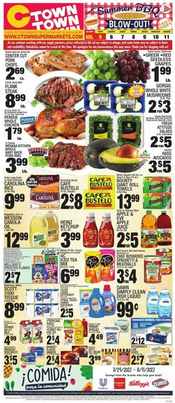 Weekly ad CTown 08/05/2022-08/11/2022
