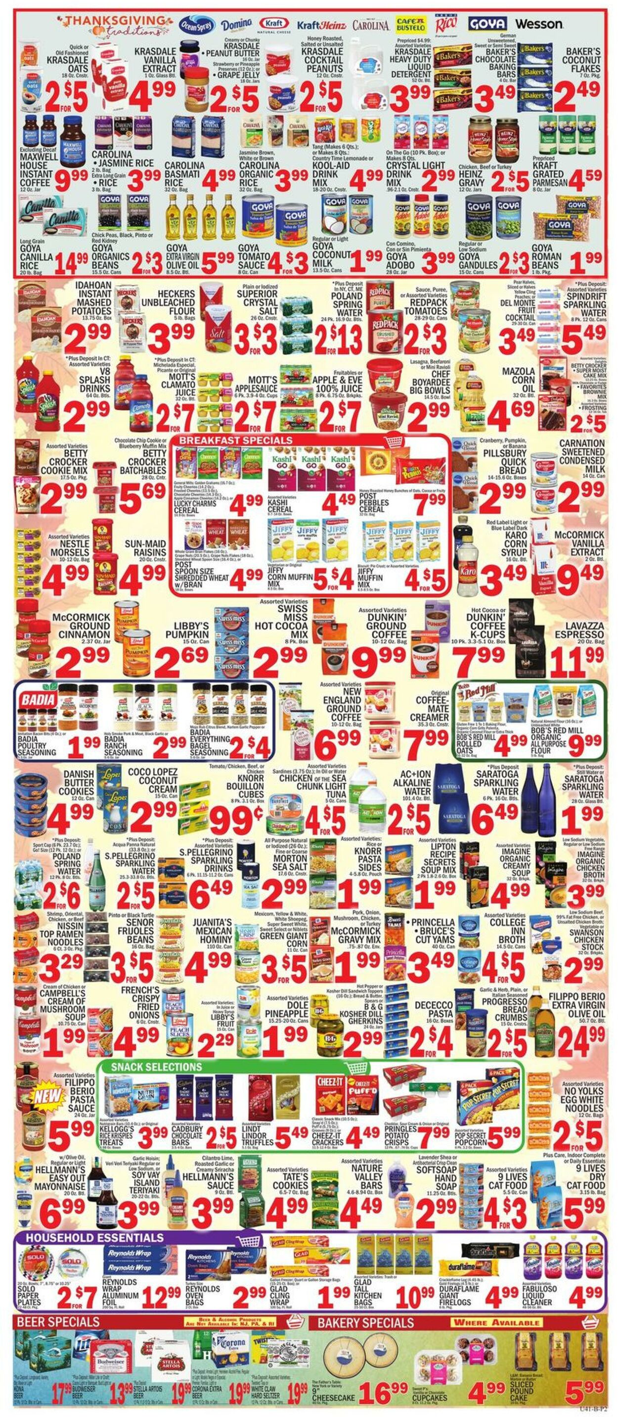 Weekly ad CTown 11/22/2024 - 11/28/2024