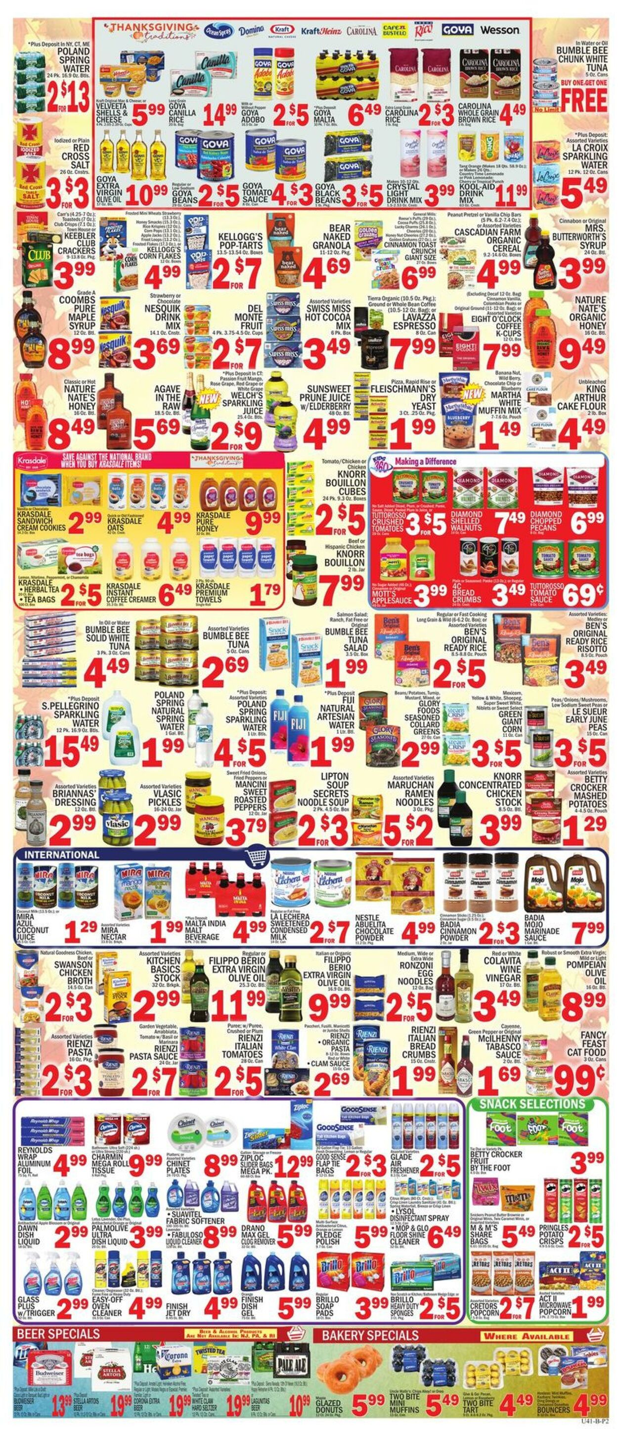 Weekly ad CTown 11/08/2024 - 11/14/2024