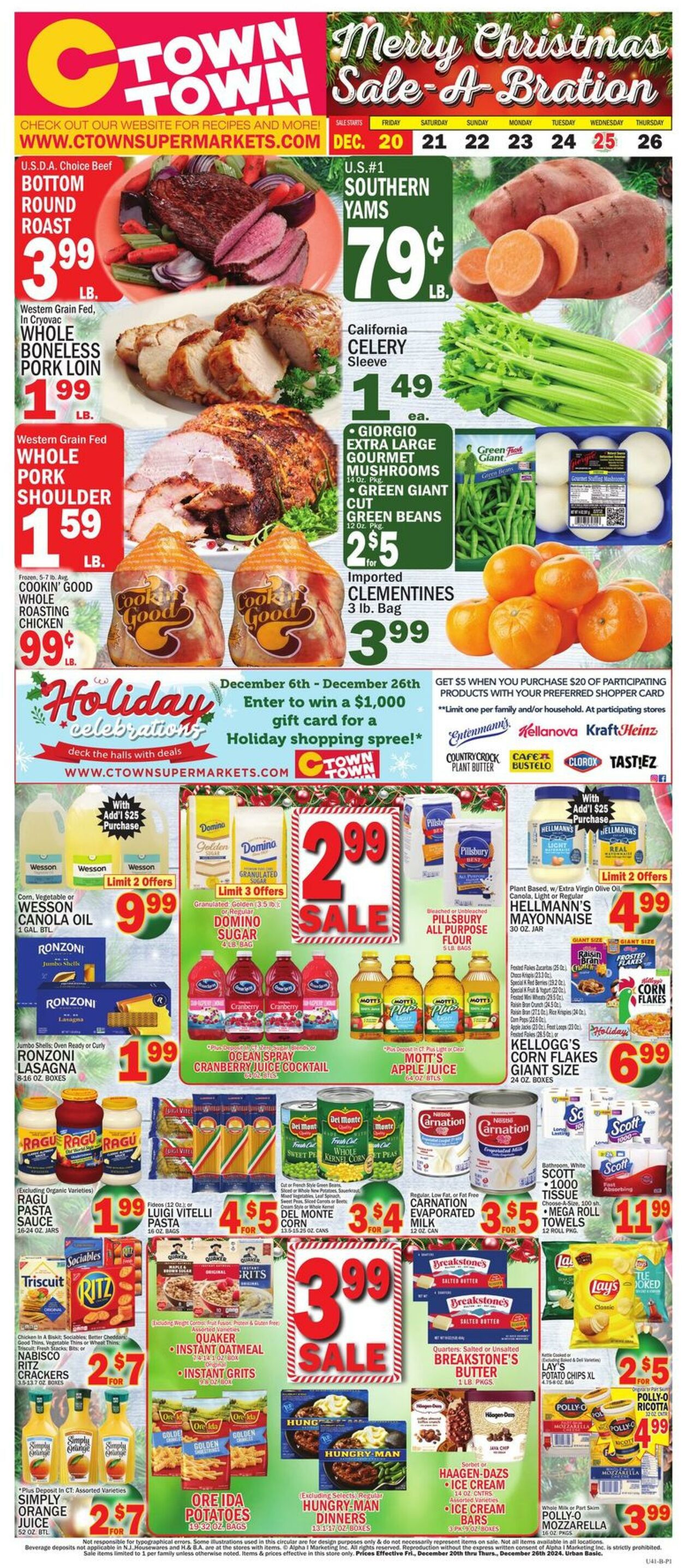 Weekly ad CTown 12/20/2024 - 12/26/2024