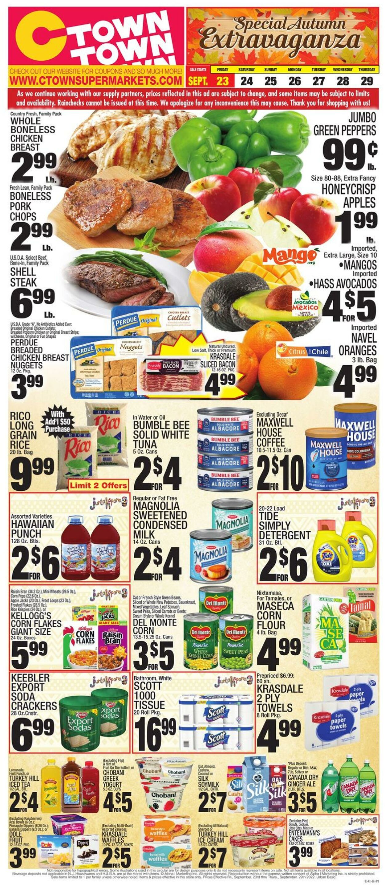 Weekly ad CTown 09/23/2022-09/29/2022