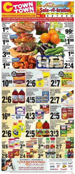 Weekly ad CTown 11/04/2022-11/10/2022