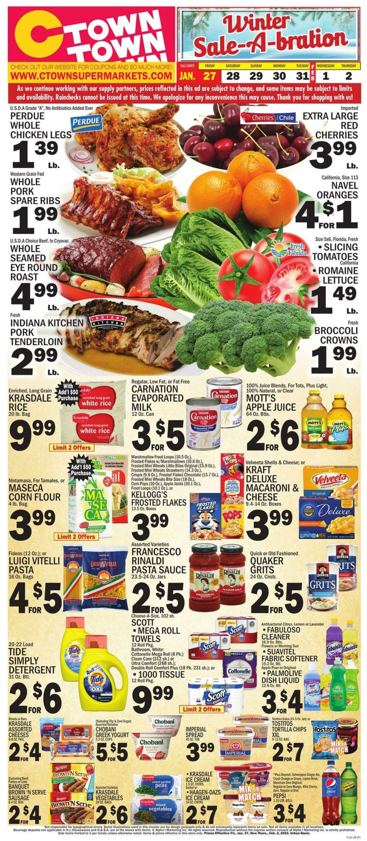 Weekly ad CTown 01/27/2023 - 02/02/2023