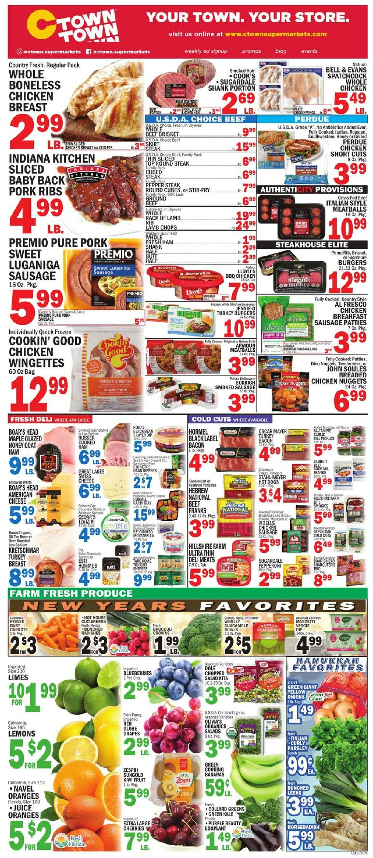 Weekly ad CTown 12/27/2024 - 01/02/2025