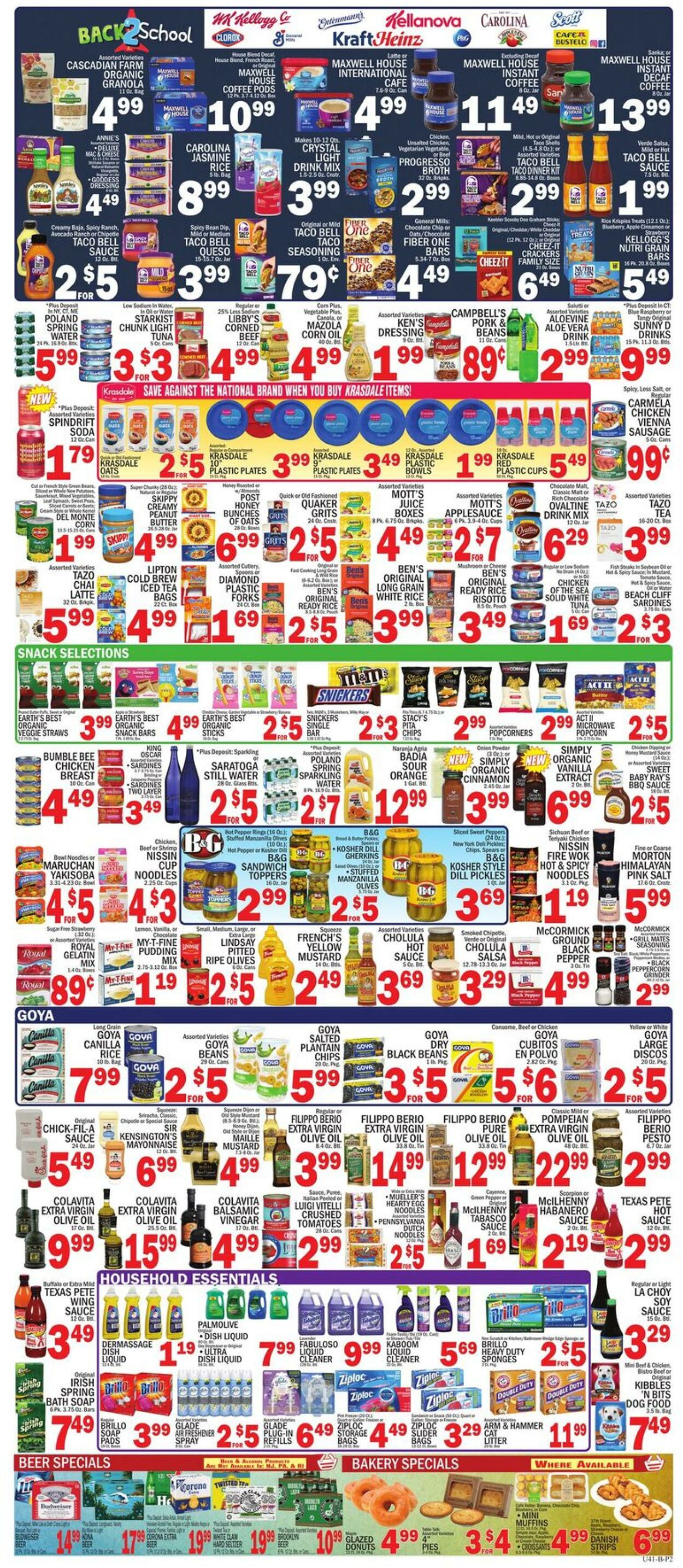 Weekly ad CTown 08/22/2025 - 08/28/2025