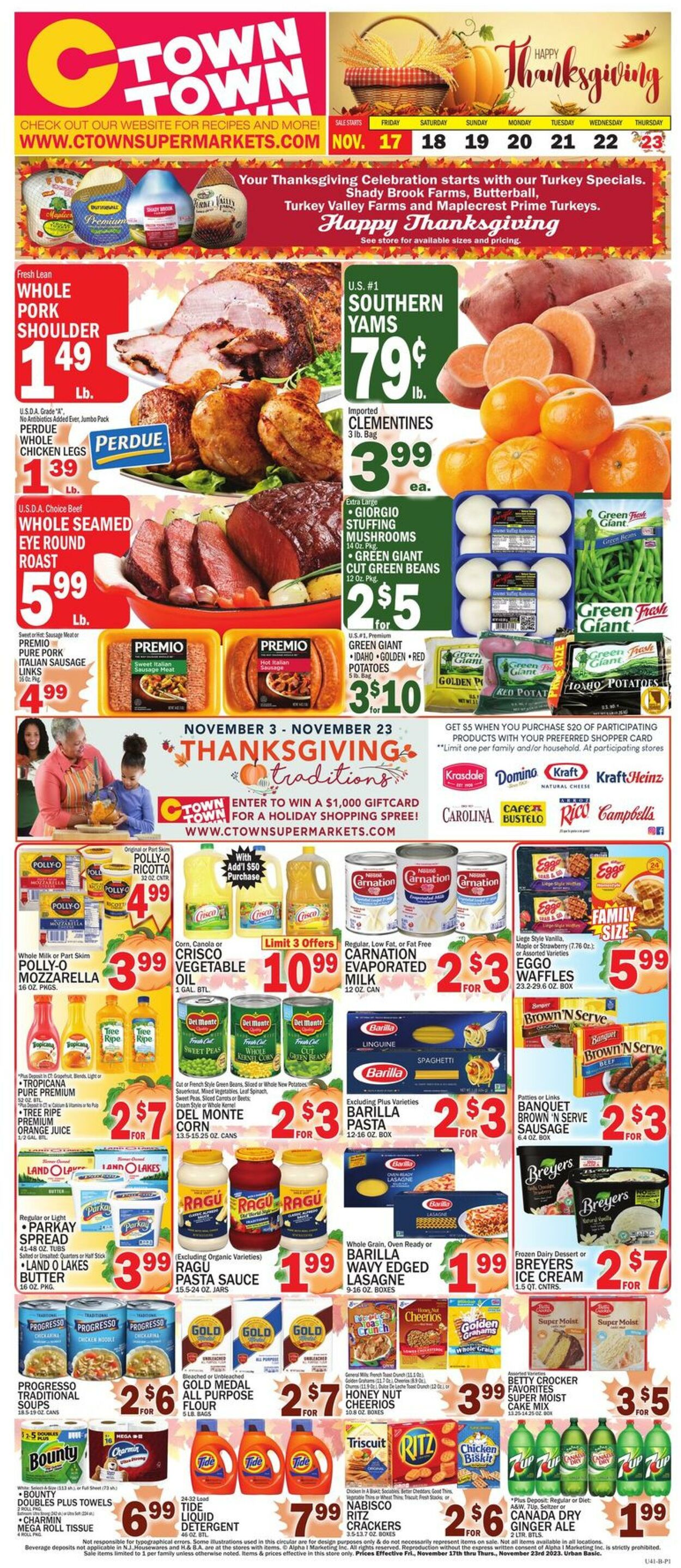 Weekly ad CTown 11/17/2023 - 11/23/2023