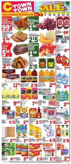 Weekly ad CTown 08/08/2025 - 08/14/2025