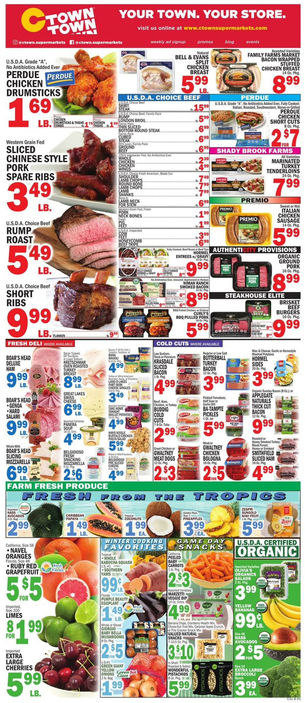 Weekly ad CTown 01/10/2025 - 01/16/2025