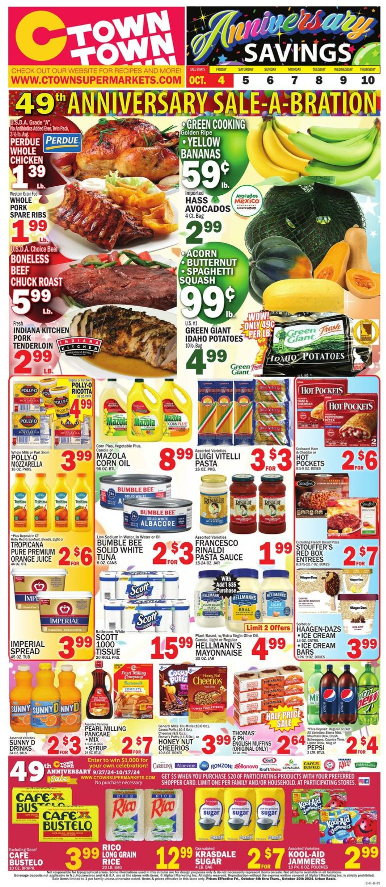 Weekly ad CTown 10/04/2024 - 10/10/2024