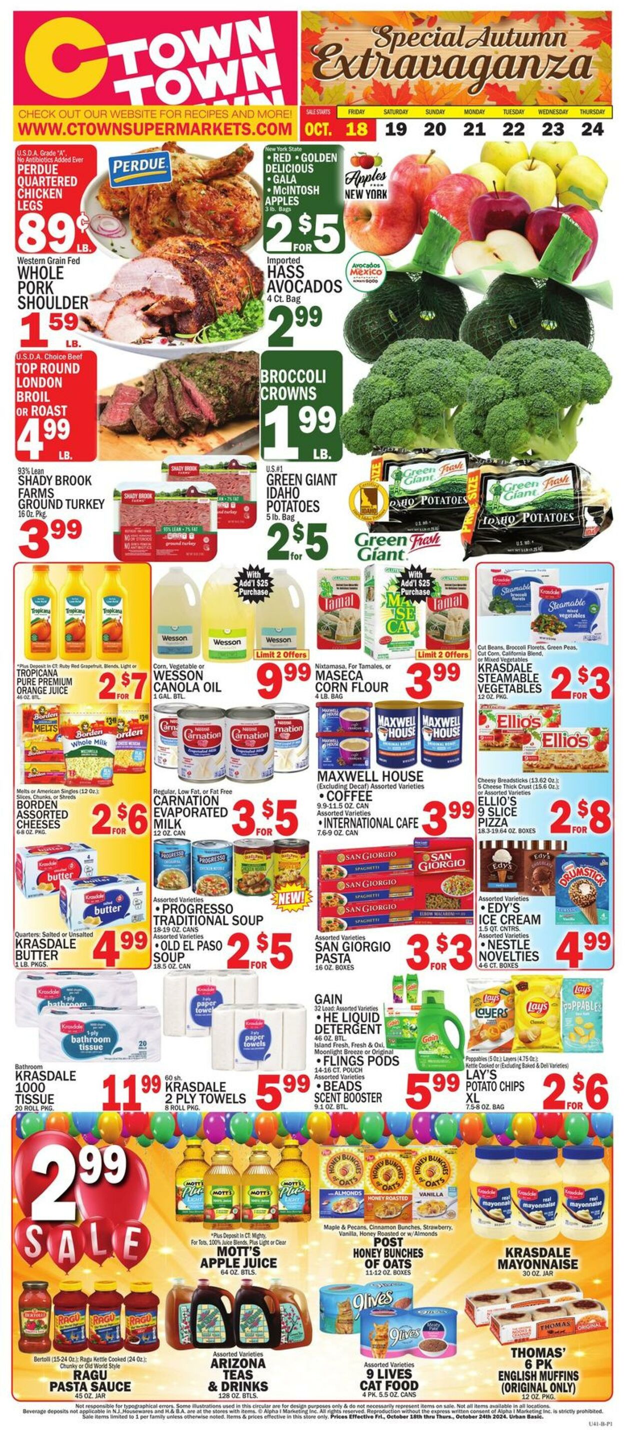 Weekly ad CTown 10/18/2024 - 10/24/2024