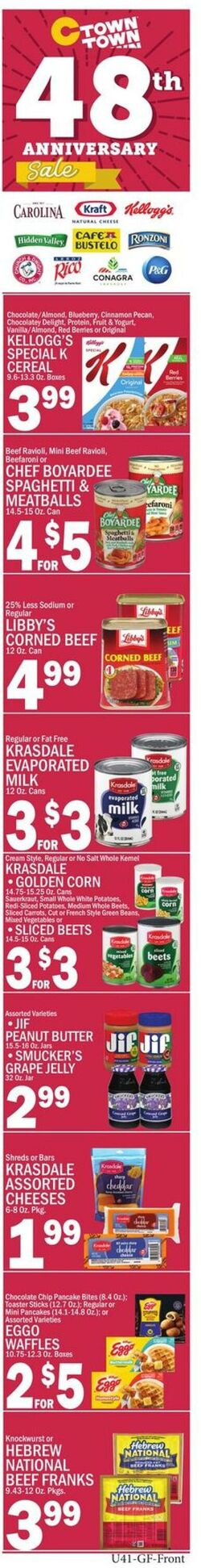 Weekly ad CTown 09/29/2023 - 10/05/2023
